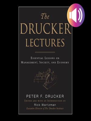 cover image of The Drucker Lectures